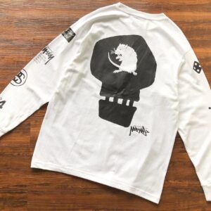 Stussy Bring Noise Rat Skull T-Shirt