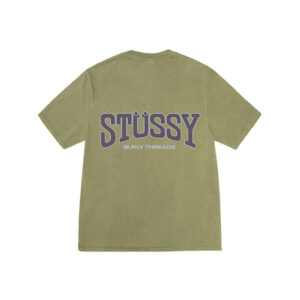 Burly Threads Stussy T-shirt Green