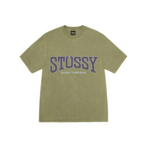 Burly Threads Stussy T-shirt Green