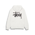 White Stussy Hoodie