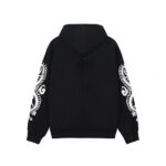 Stussy Dragons Black Zip Up Hoodie