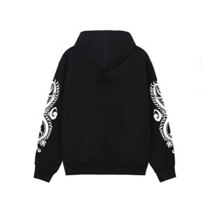 Stussy Dragons Black Zip Up Hoodie