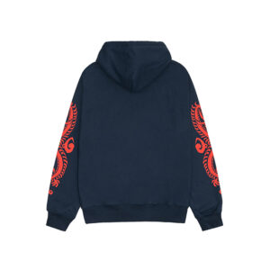 Stussy Dragons Navy Zip-Up Hoodie