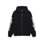 Stussy Gear Black Zip Hoodie