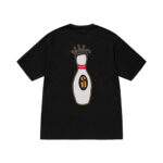 Stussy Kingpin Black T Shirt