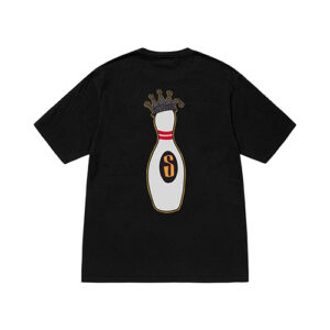 Stussy Kingpin Black T Shirt