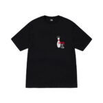 Stussy Kingpin Black T Shirt