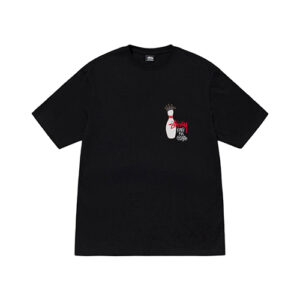 Stussy Kingpin Black T Shirt