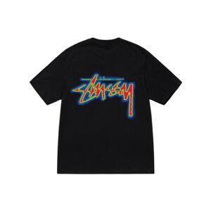 Stussy Black Thermal T-Shirt