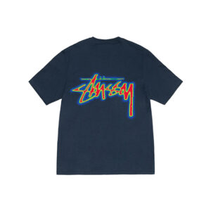 Stussy Navy Thermal T-Shirt