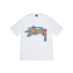 Stussy White Thermal T-Shirt