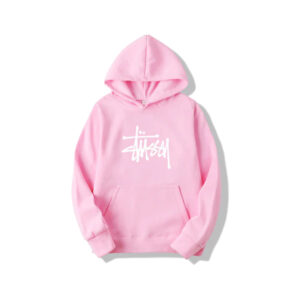 Pink Stussy Hoodie